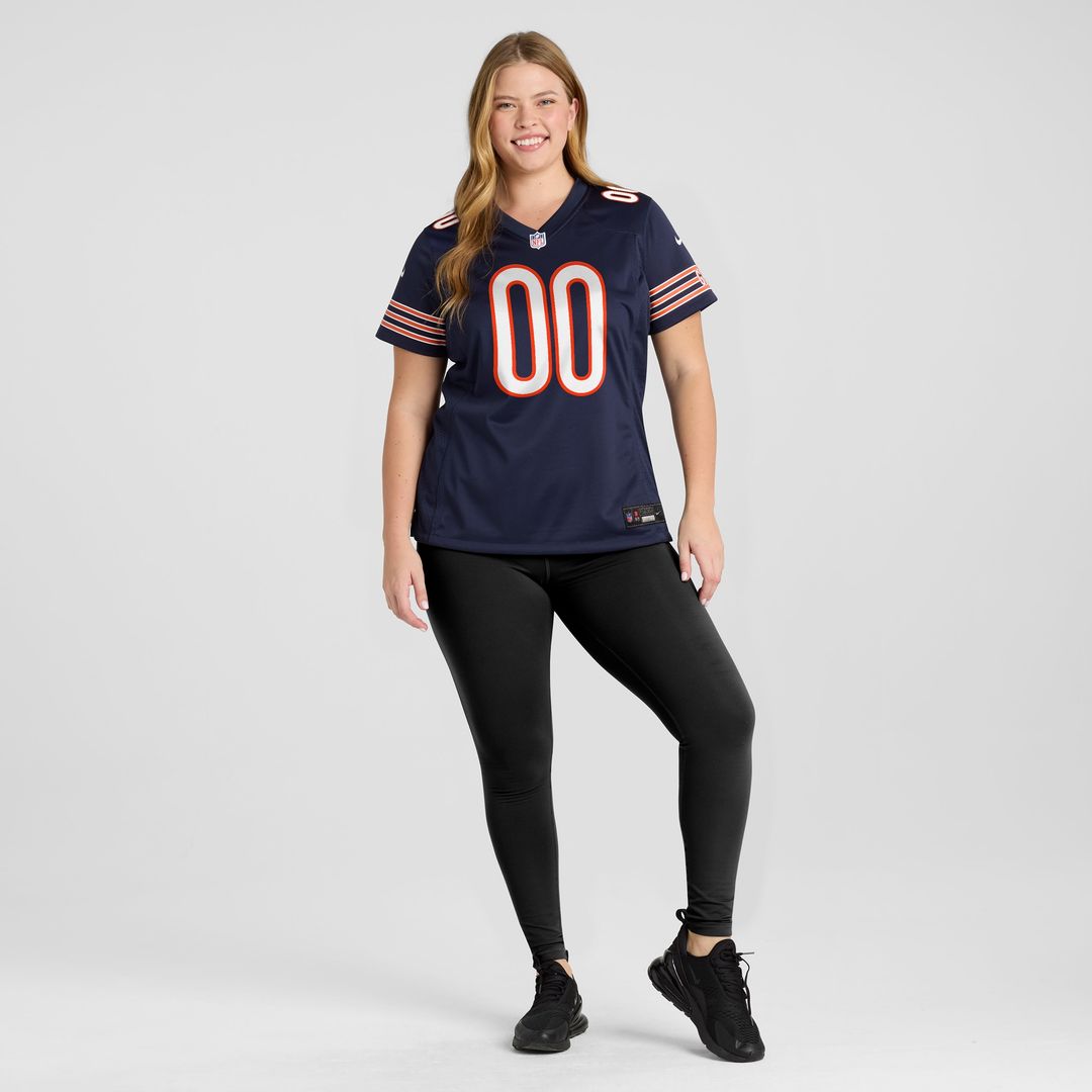 Chicago Bears Nike Women's Alternate Custom Game Jersey - Orange