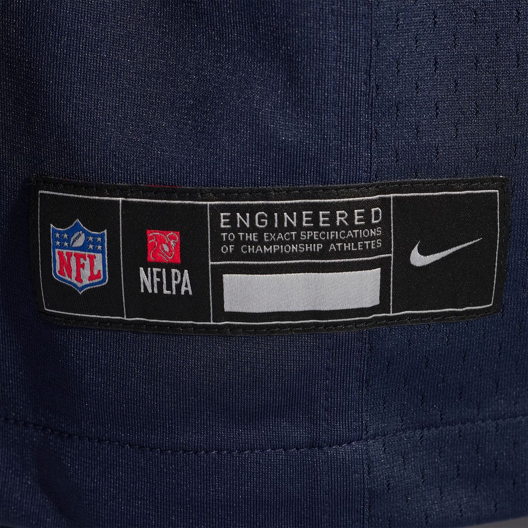 Theo Benedet Chicago Bears Nike Team Game Jersey -  Navy