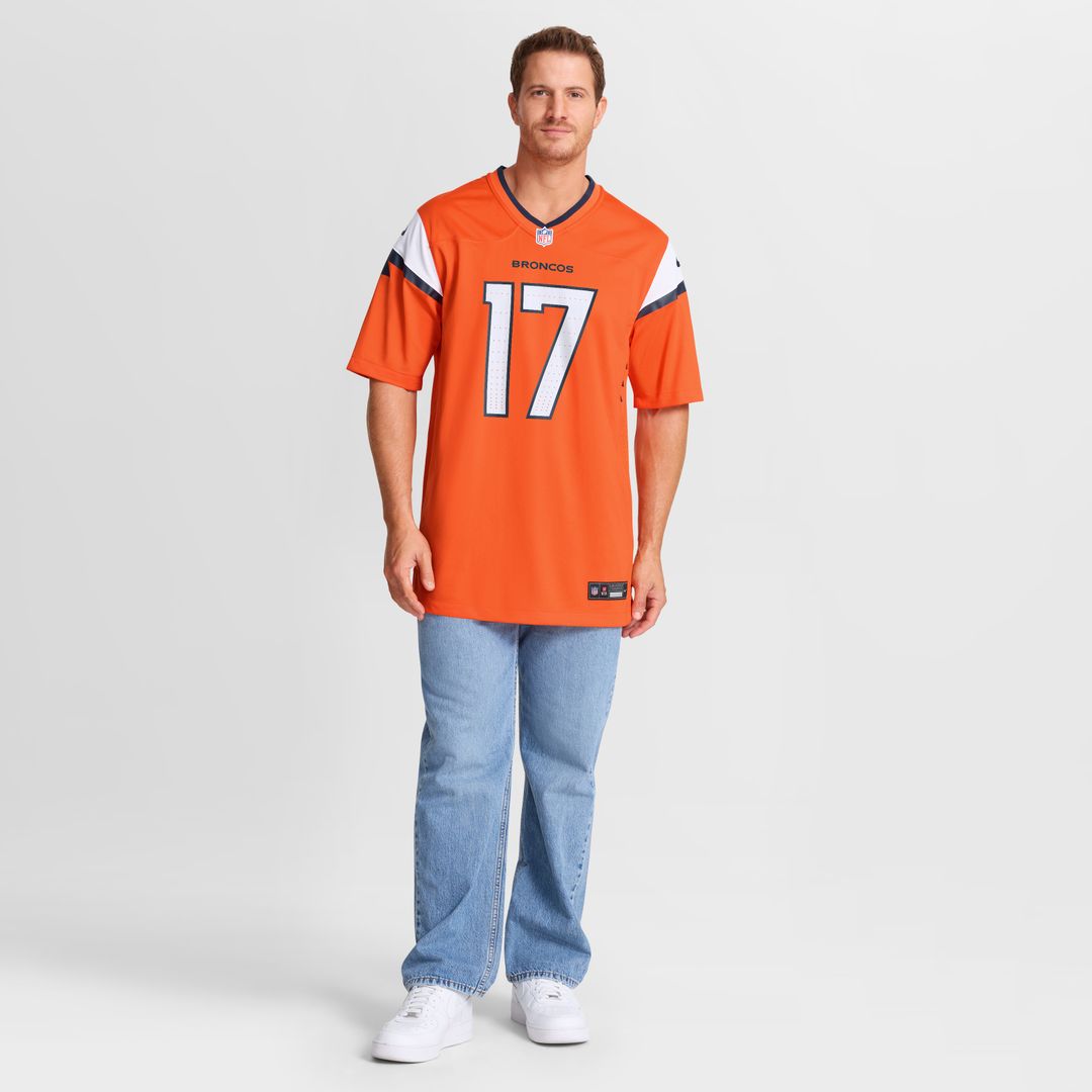 Jaylen Waddle Denver Broncos Nike Game Jersey - Orange