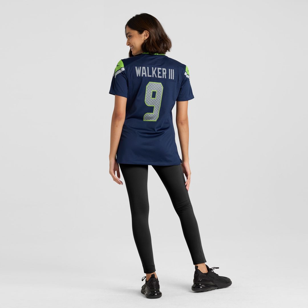 Kenneth Walker III Seattle Seahawks Nike Women's Player Jersey - Navy