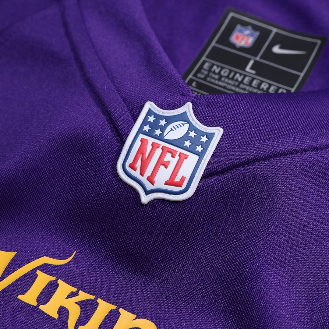 Dallas Turner Minnesota Vikings Nike Alternate Game Jersey - White