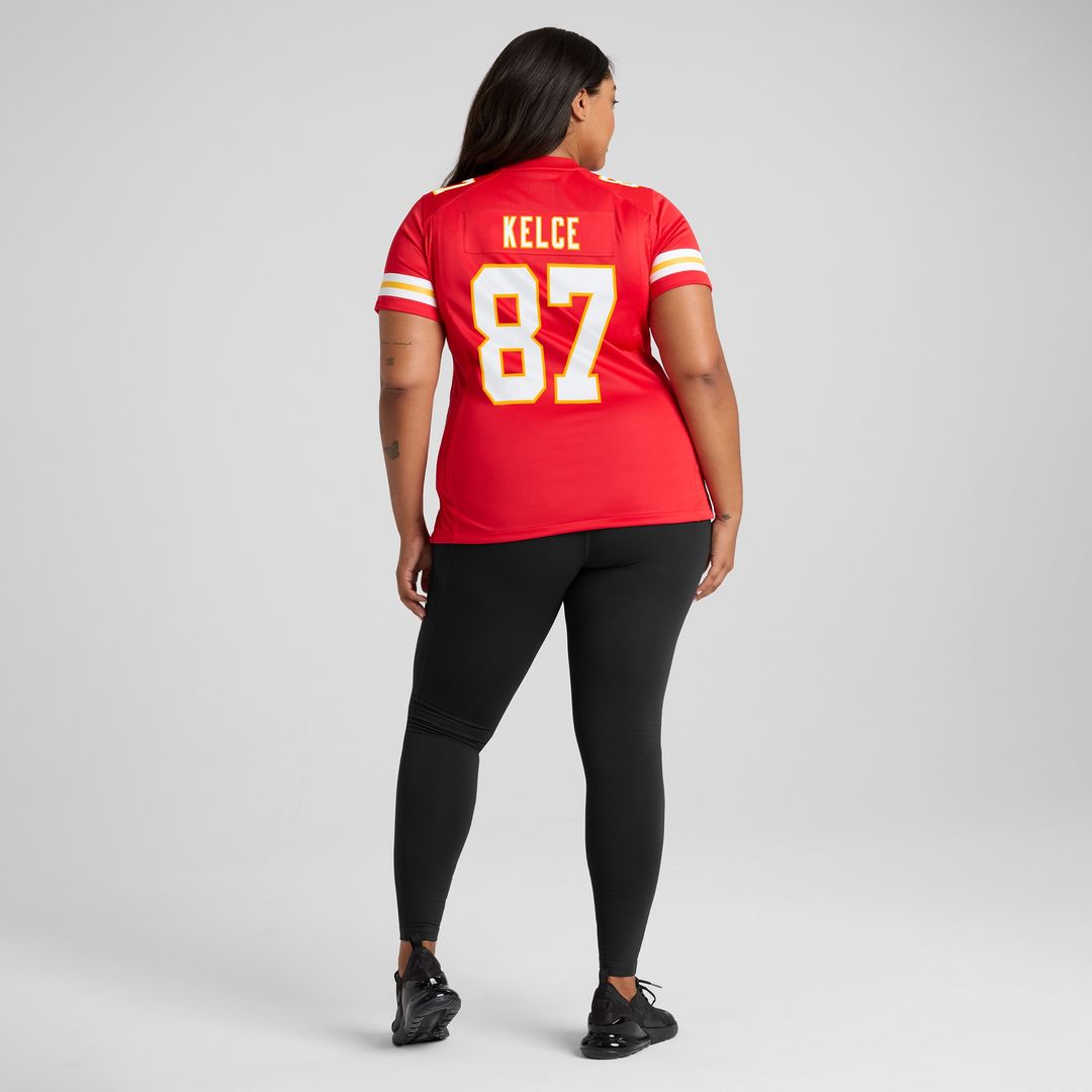 Travis Kelce Kansas City Chiefs Nike Women's Game Jersey - Red