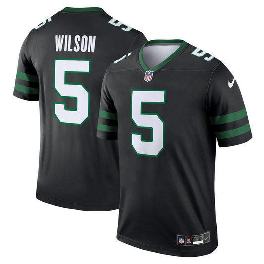 Garrett Wilson New York Jets Nike Legend Player Performance Top - Black