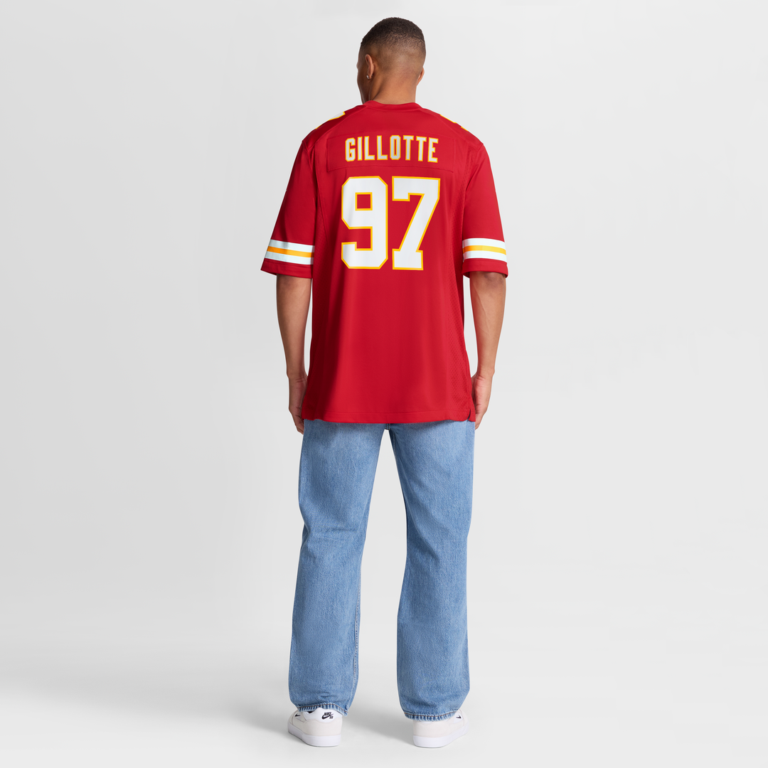 Ashton Gillotte Kansas City Chiefs Nike Team Game Jersey -  Red