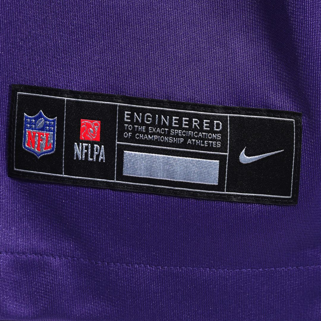Jeff Okudah Minnesota Vikings Nike Team Game Jersey -  Purple
