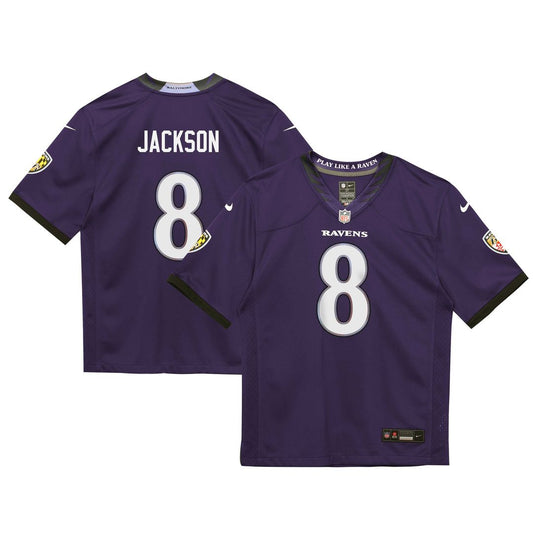 Lamar Jackson Baltimore Ravens Nike Toddler Team Game Jersey - Purple