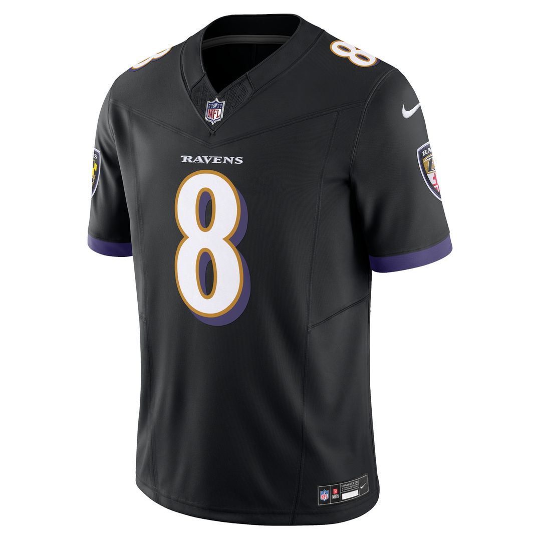 Lamar Jackson Baltimore Ravens Nike Vapor F.U.S.E. Limited Jersey - Purple
