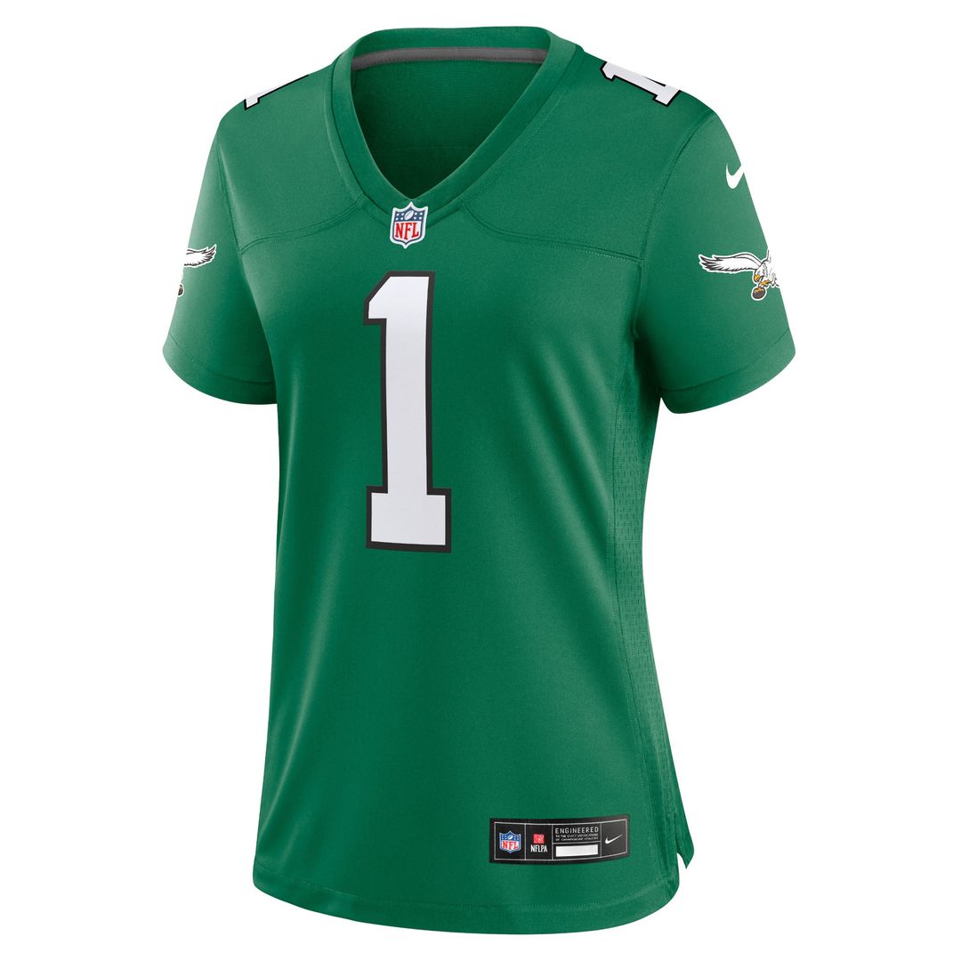 Jalen Hurts Philadelphia Eagles Nike Women's Alternate Game Jersey -  Black