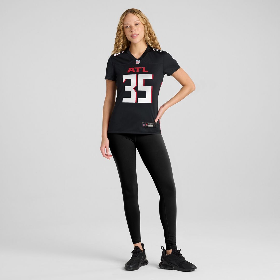 Natrone Brooks Atlanta Falcons Nike Women's Team Game Jersey -  Black