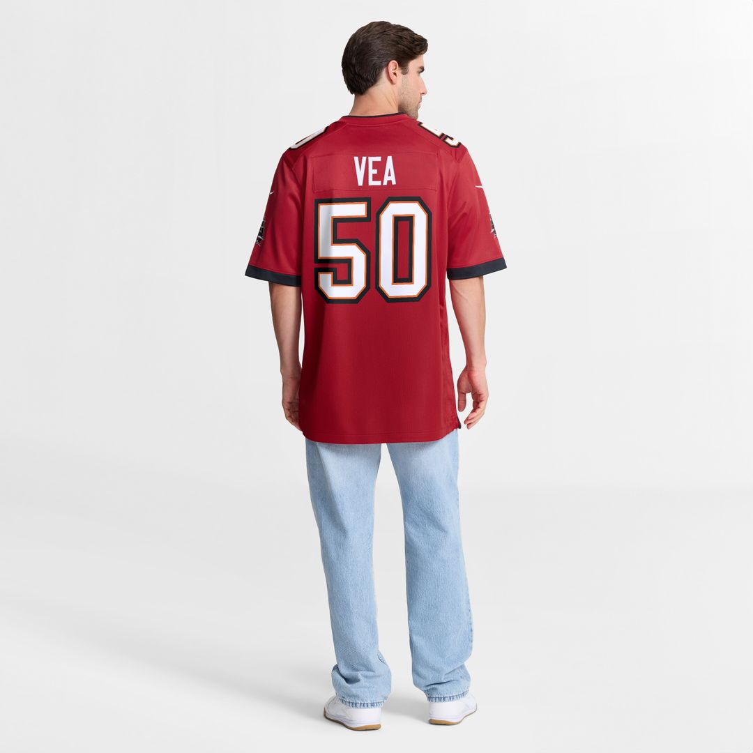 Vita Vea Tampa Bay Buccaneers Nike  Game Jersey -  Red