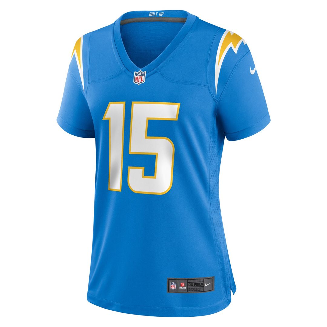 Ladd McConkey Los Angeles Chargers Nike Women's Alternate Super Chargers Game Jersey - Navy