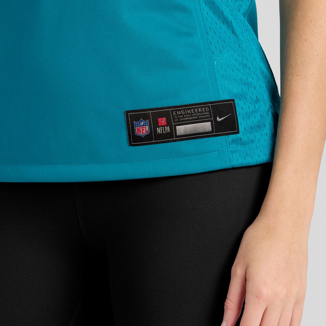 Montaric Brown Jacksonville Jaguars Nike Women's Game Player Jersey - Teal